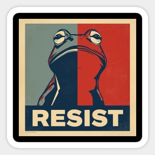 Portland-Frog Sticker